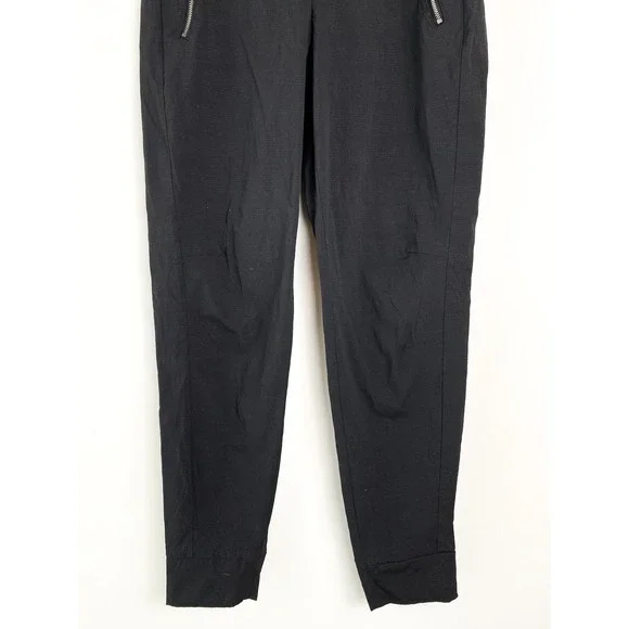 Athleta Trekkie North Jogger Pants 6T Black Sporty Travel Commuter 405726 - Picture 7 of 14